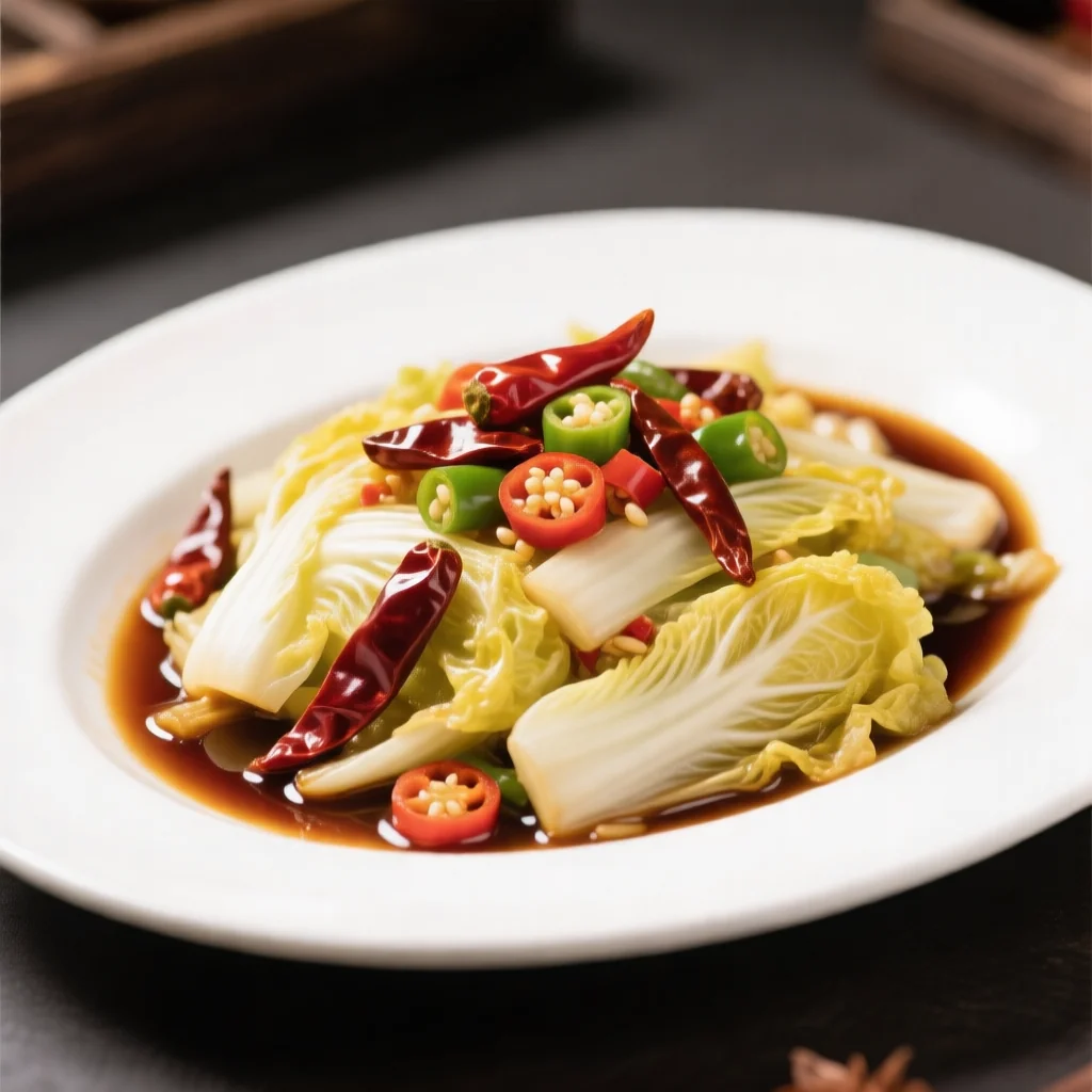 Chou sauté au vinaigre