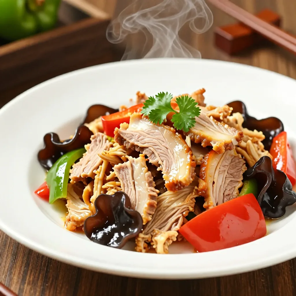 Fish-flavored Shredded Pork