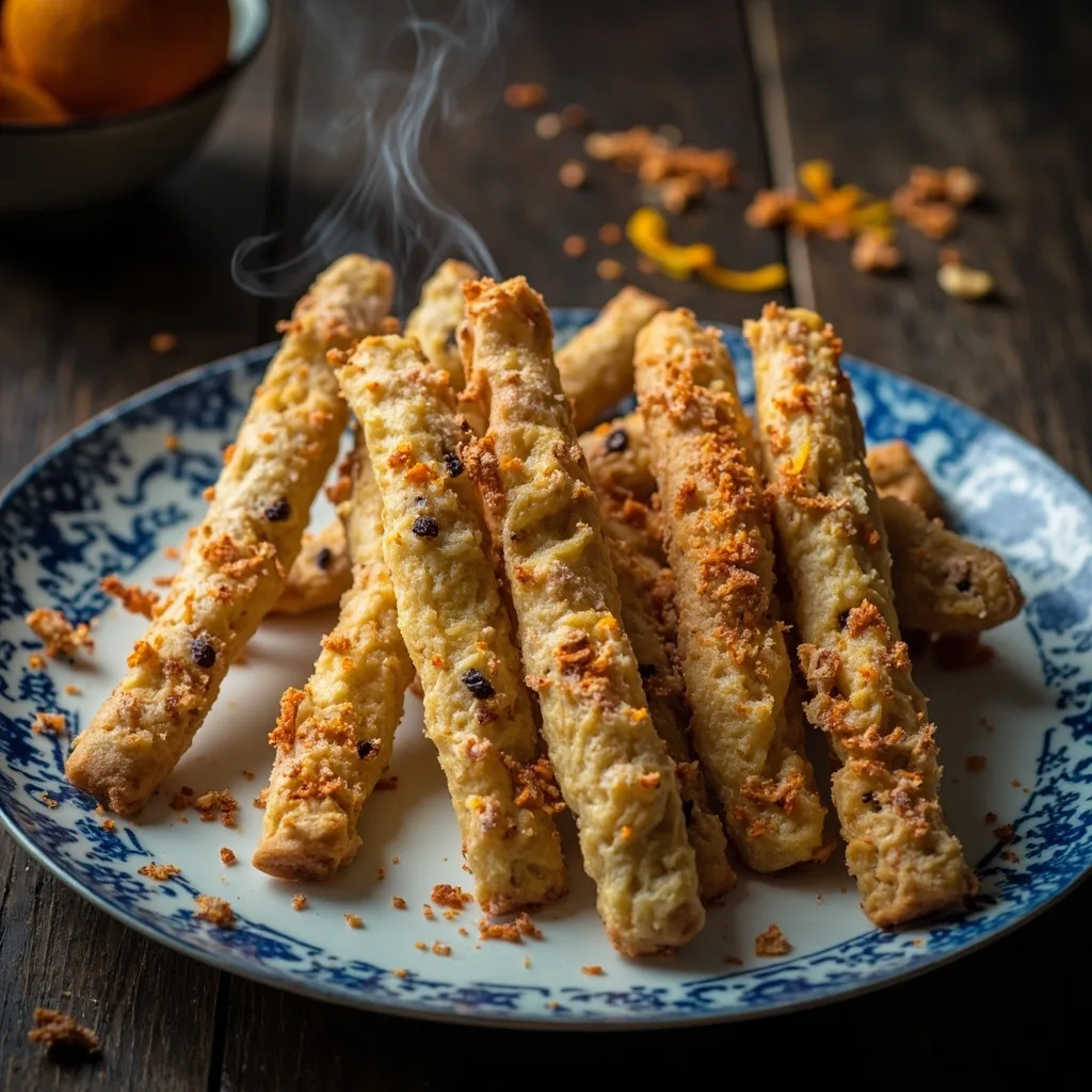 Spicy Hazelnut Biscotti