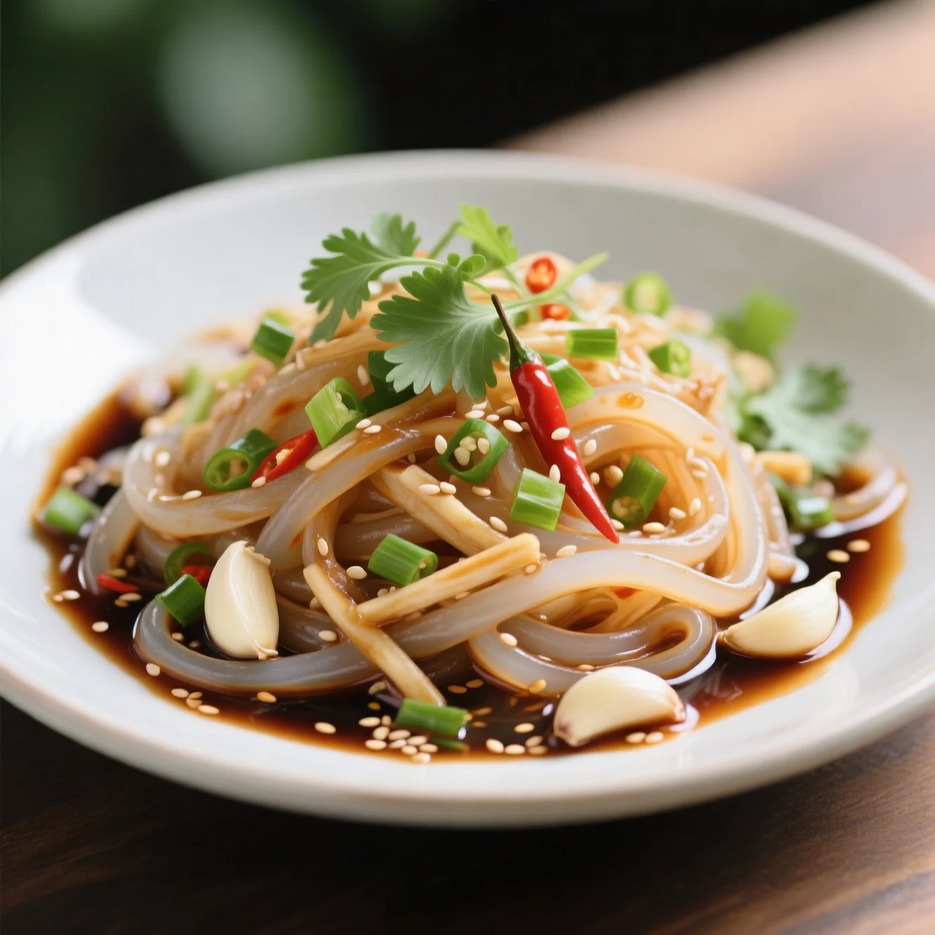 Salade de nouilles froides