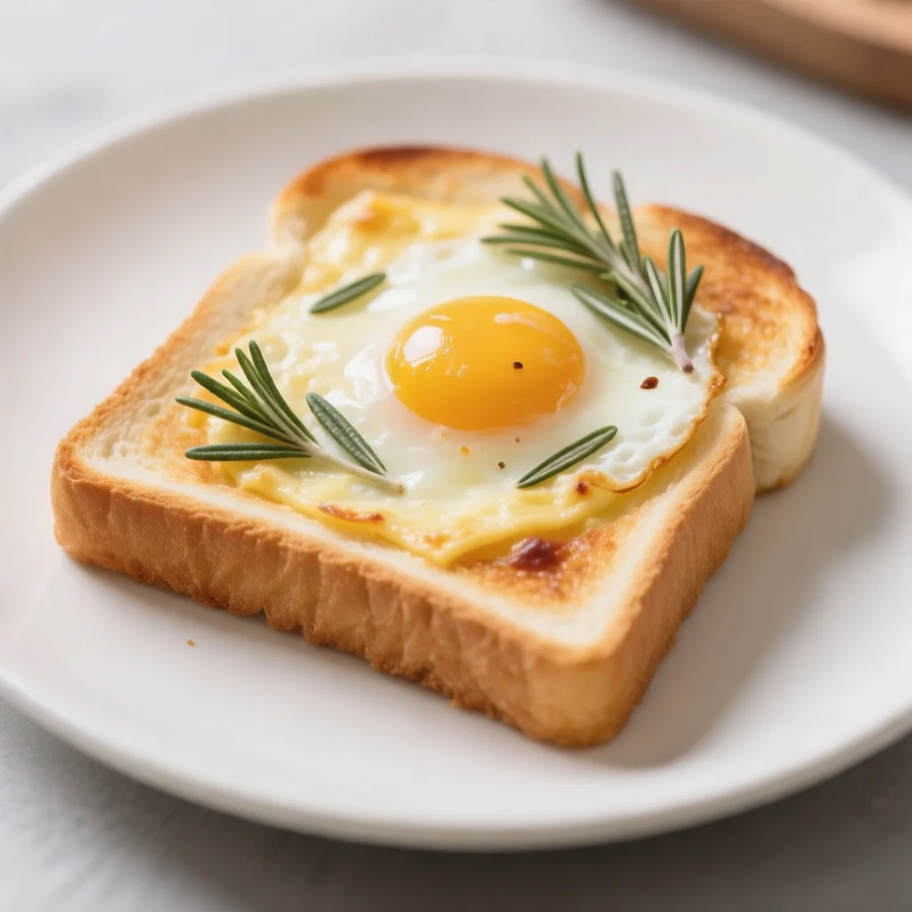 Rosemary Egg Toast