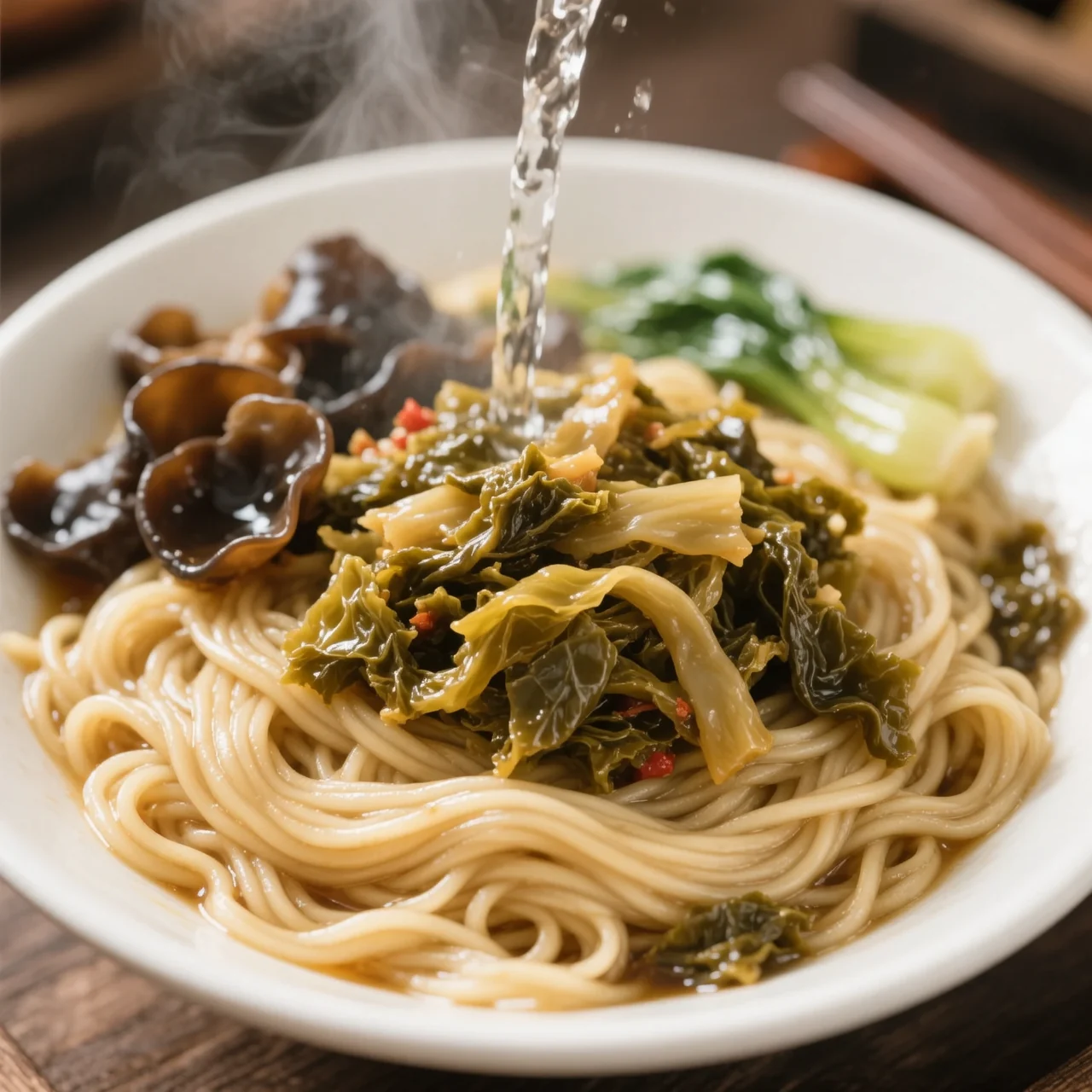 Nouilles Sèches aux Légumes Marinés du Vieux Bocal