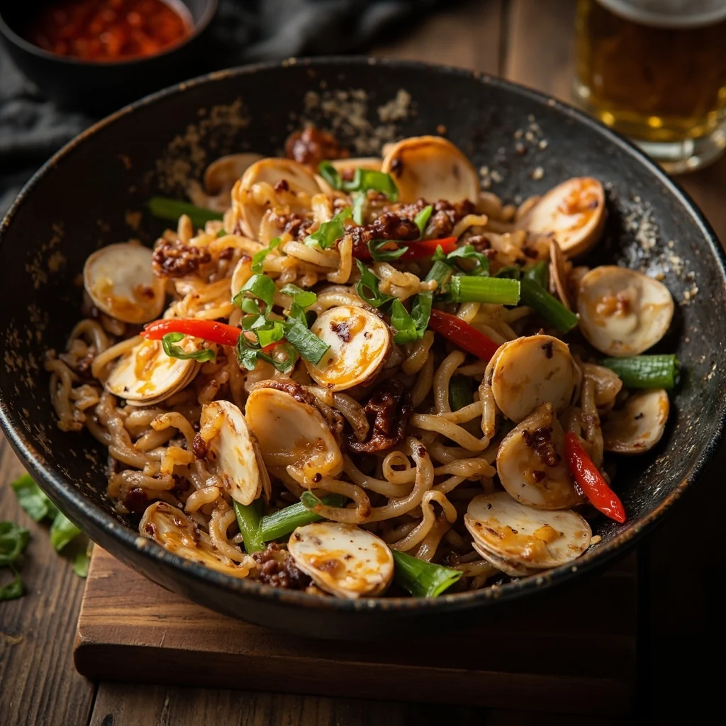 Palourdes Sautées à la Bière