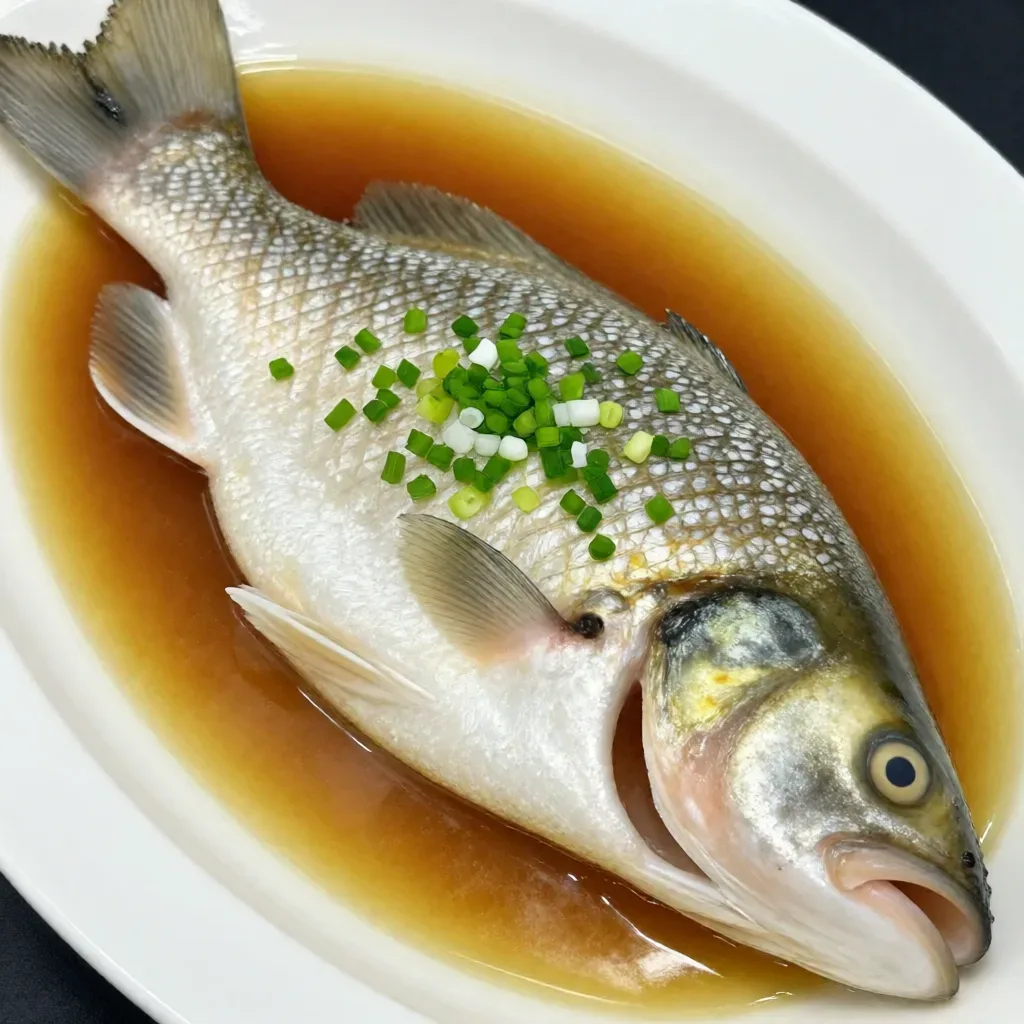 Poisson à la vapeur