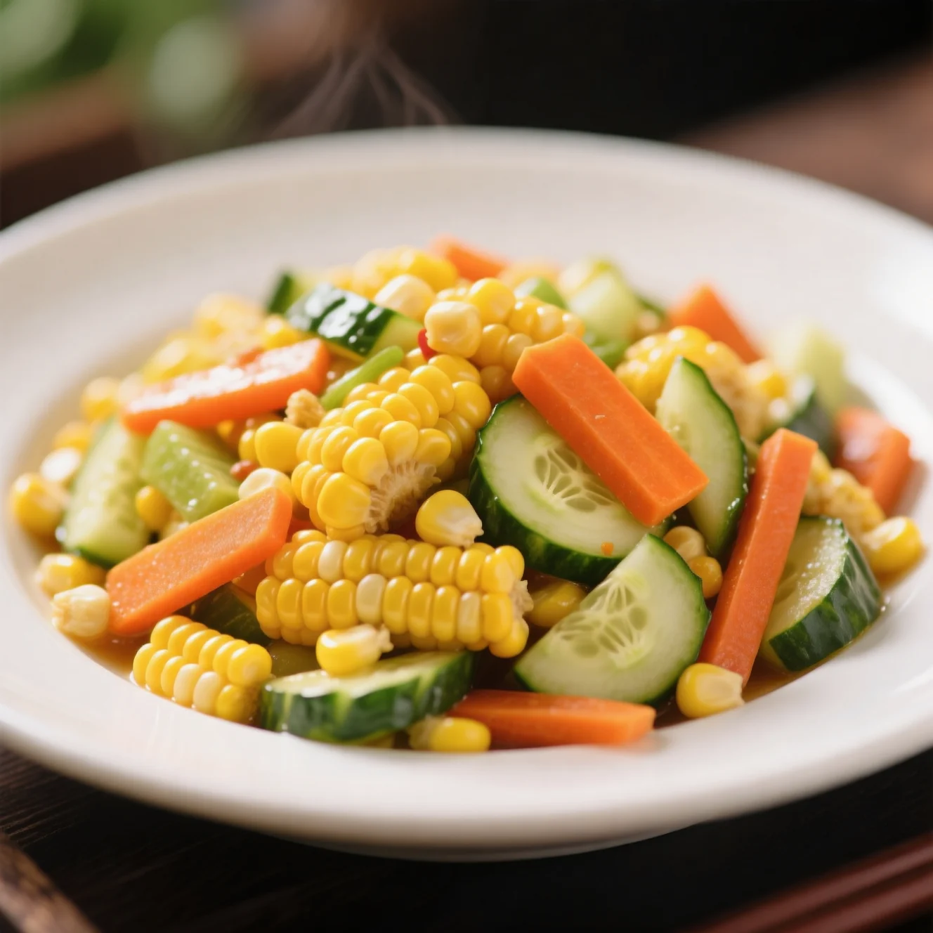 Mélange de Maïs Doré et Légumes