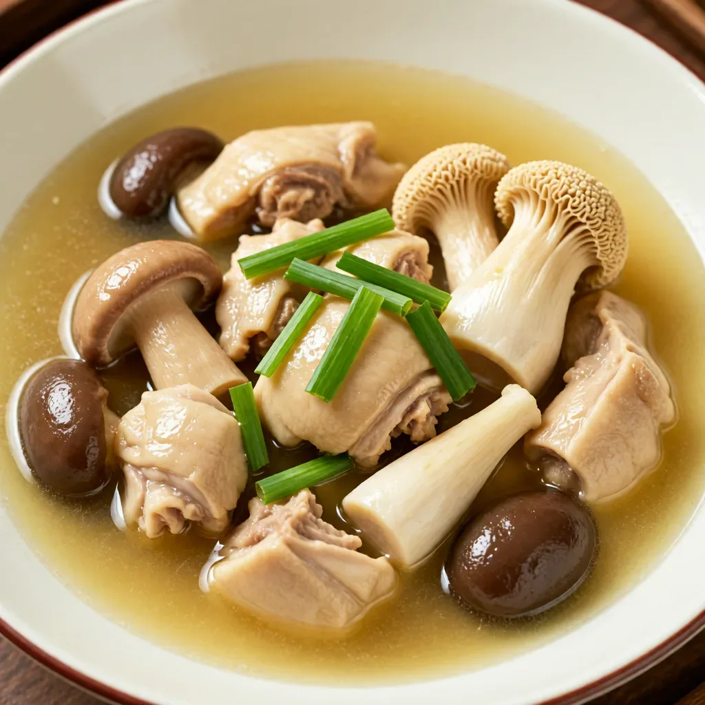 Mushroom Braised Chicken