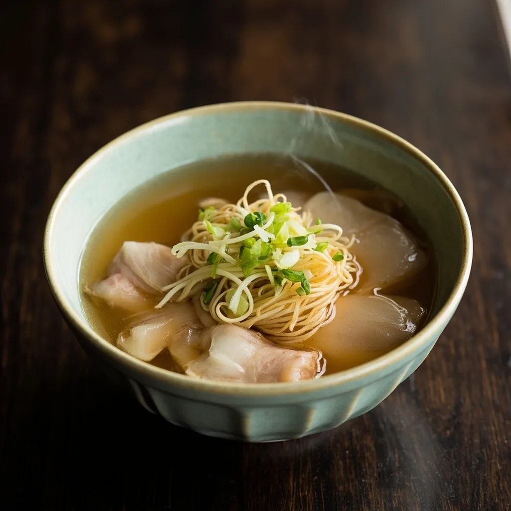 Dried Scallop and Lean Pork Soup
