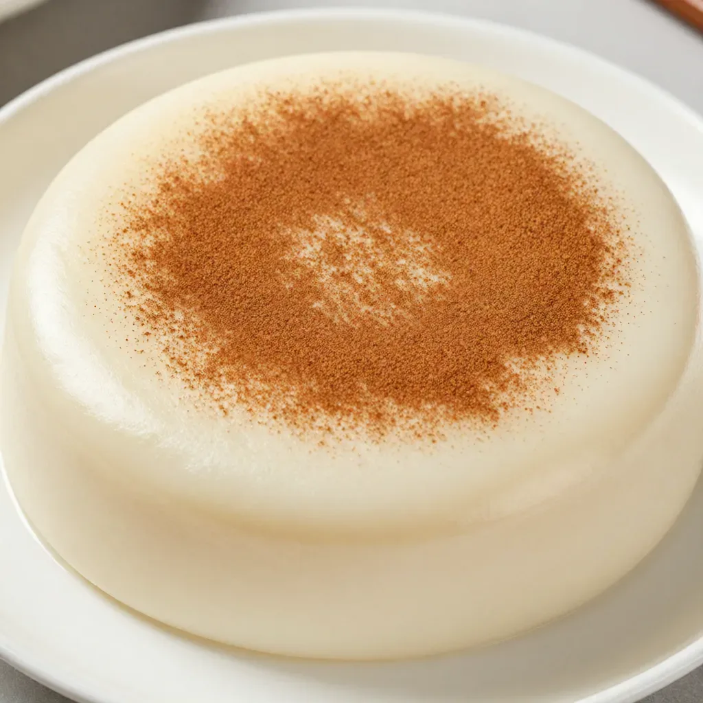 Gâteau de riz cuit à la vapeur à la cannelle et à la noix de coco