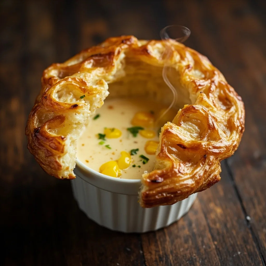 Puff Pastry Corn Chowder