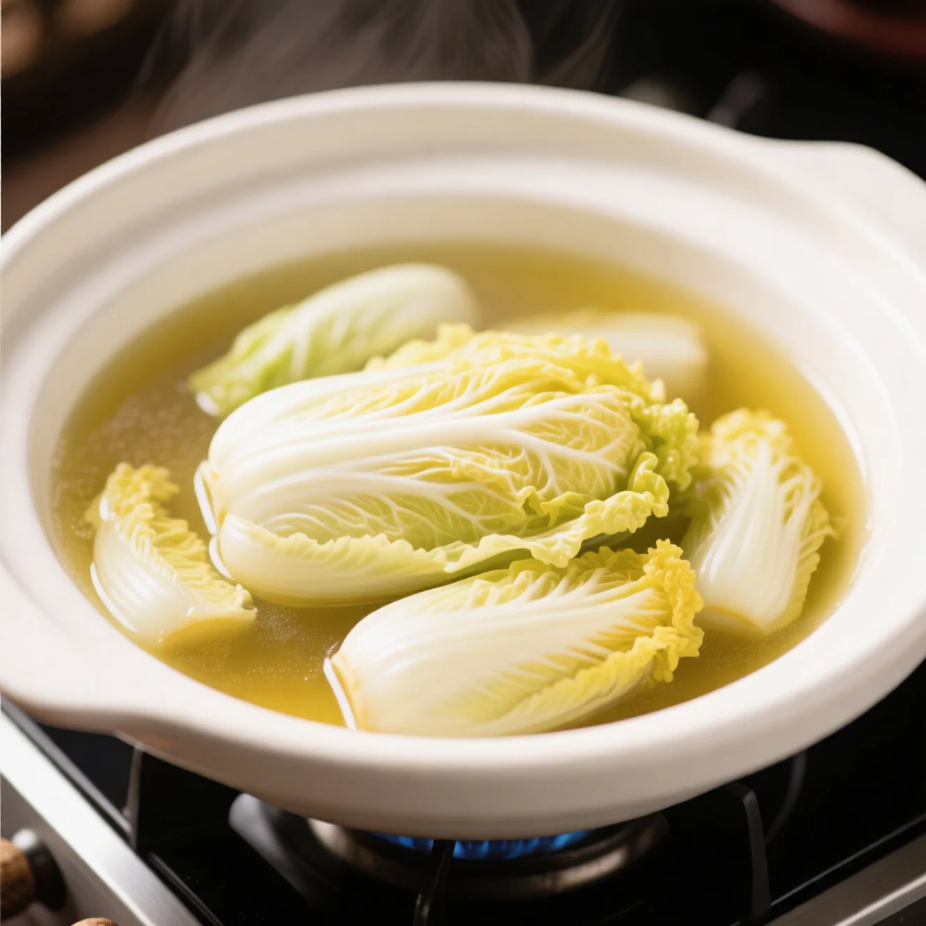 Mijoté de chou bébé tendre