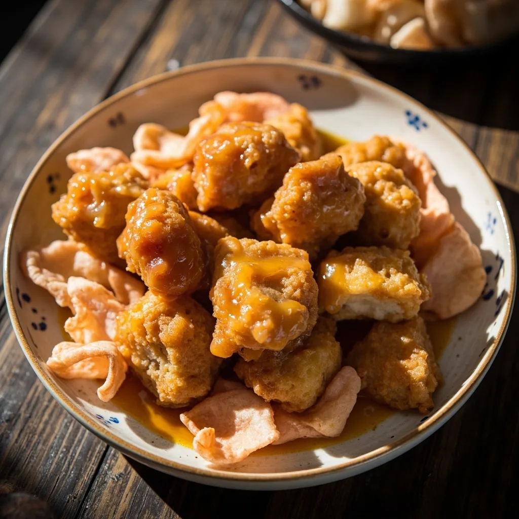 Fruit Juice Pan-fried Chicken