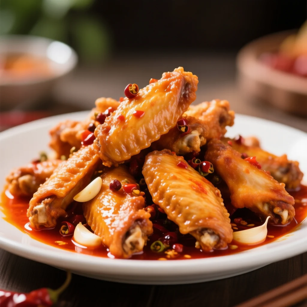 Ailes piquantes et croustillantes