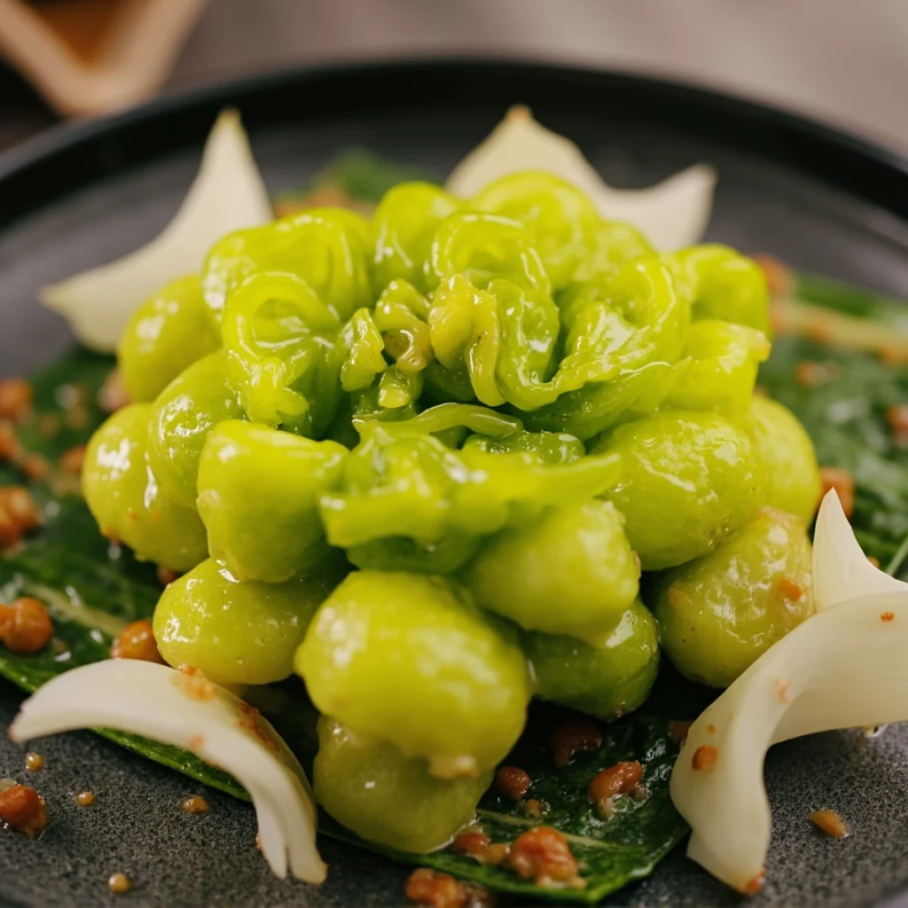 Sculpture de fleur de concombre