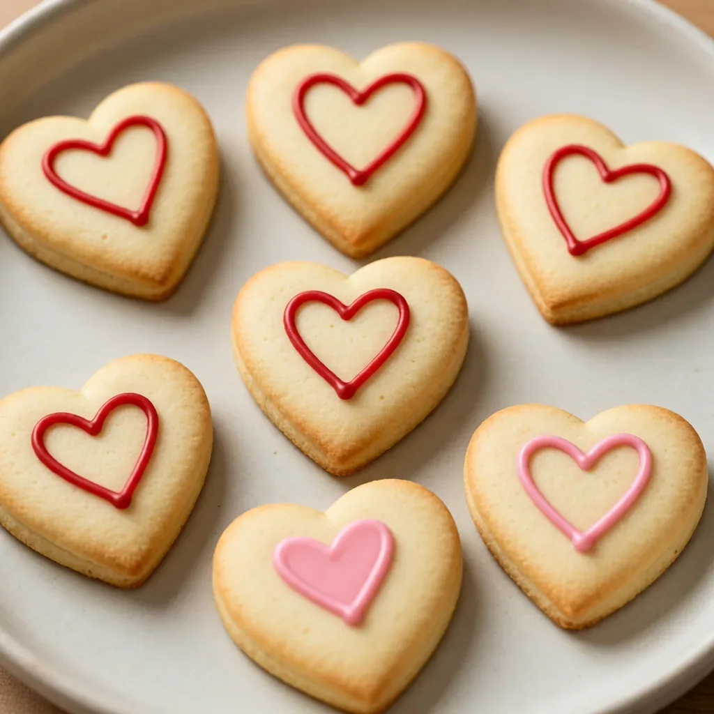 Valentine Heart Cookies