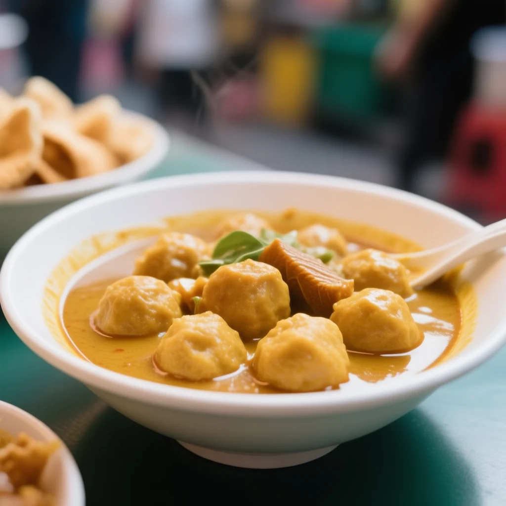 Boules de Poisson au Curry