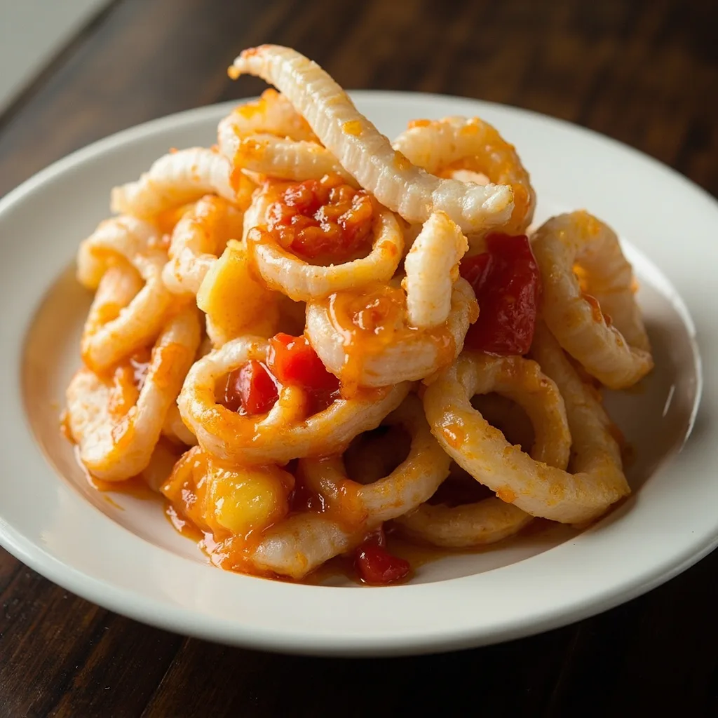 Flower Roll Squid