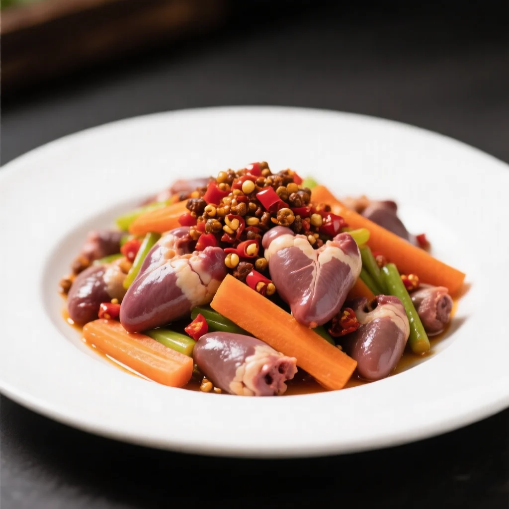 Oil-Blanched Pig's Heart