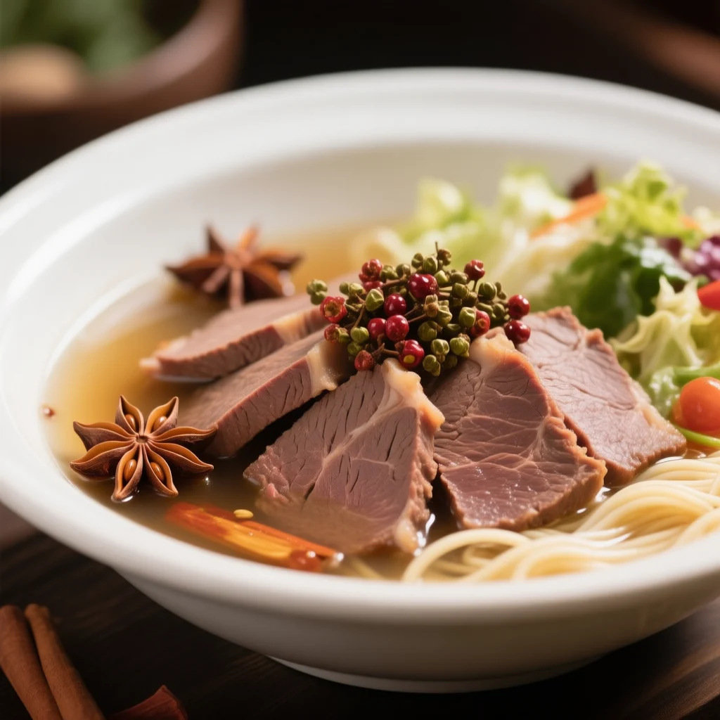 Bœuf saumuré chinois (盐水牛肉)