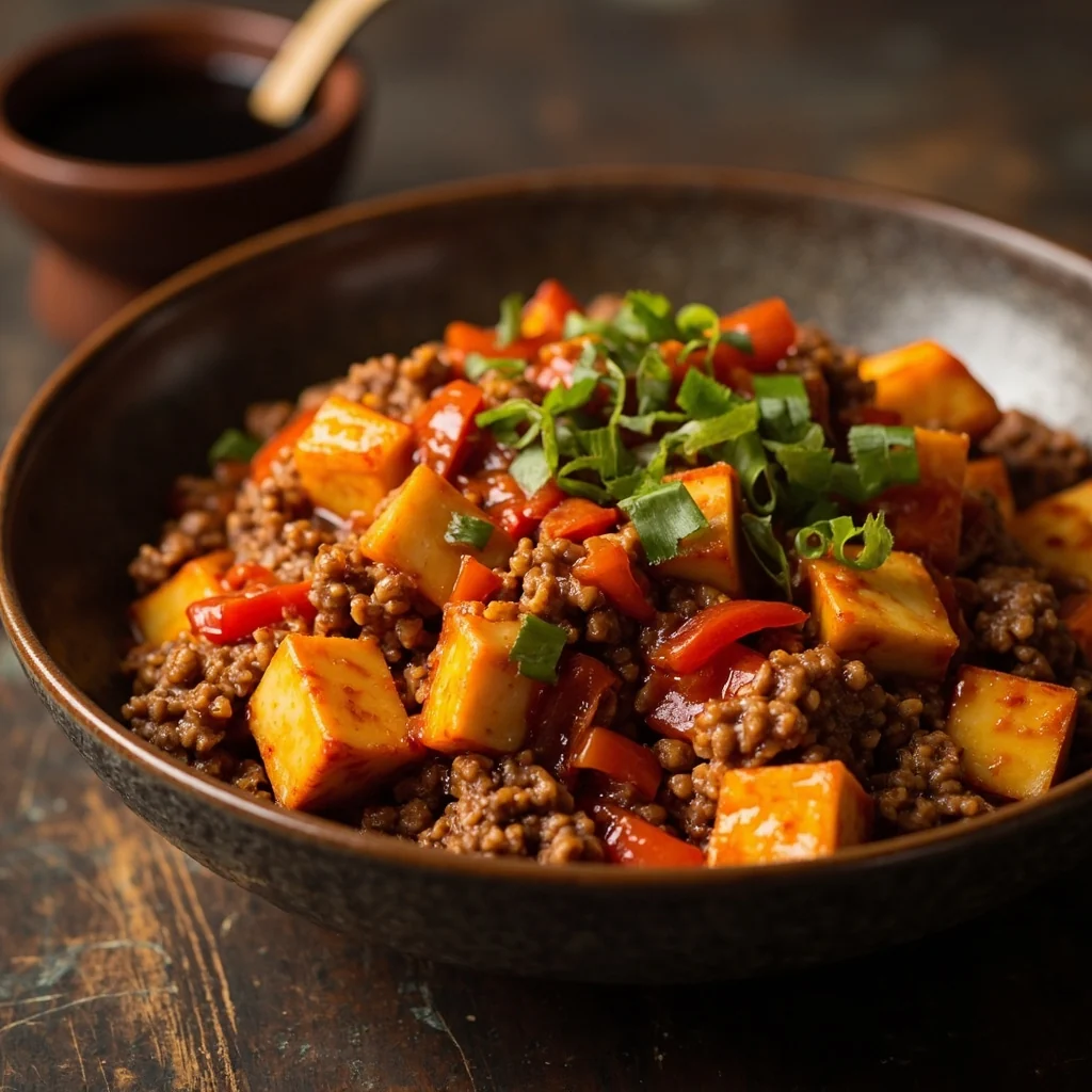 Mapo Tofu Épicé