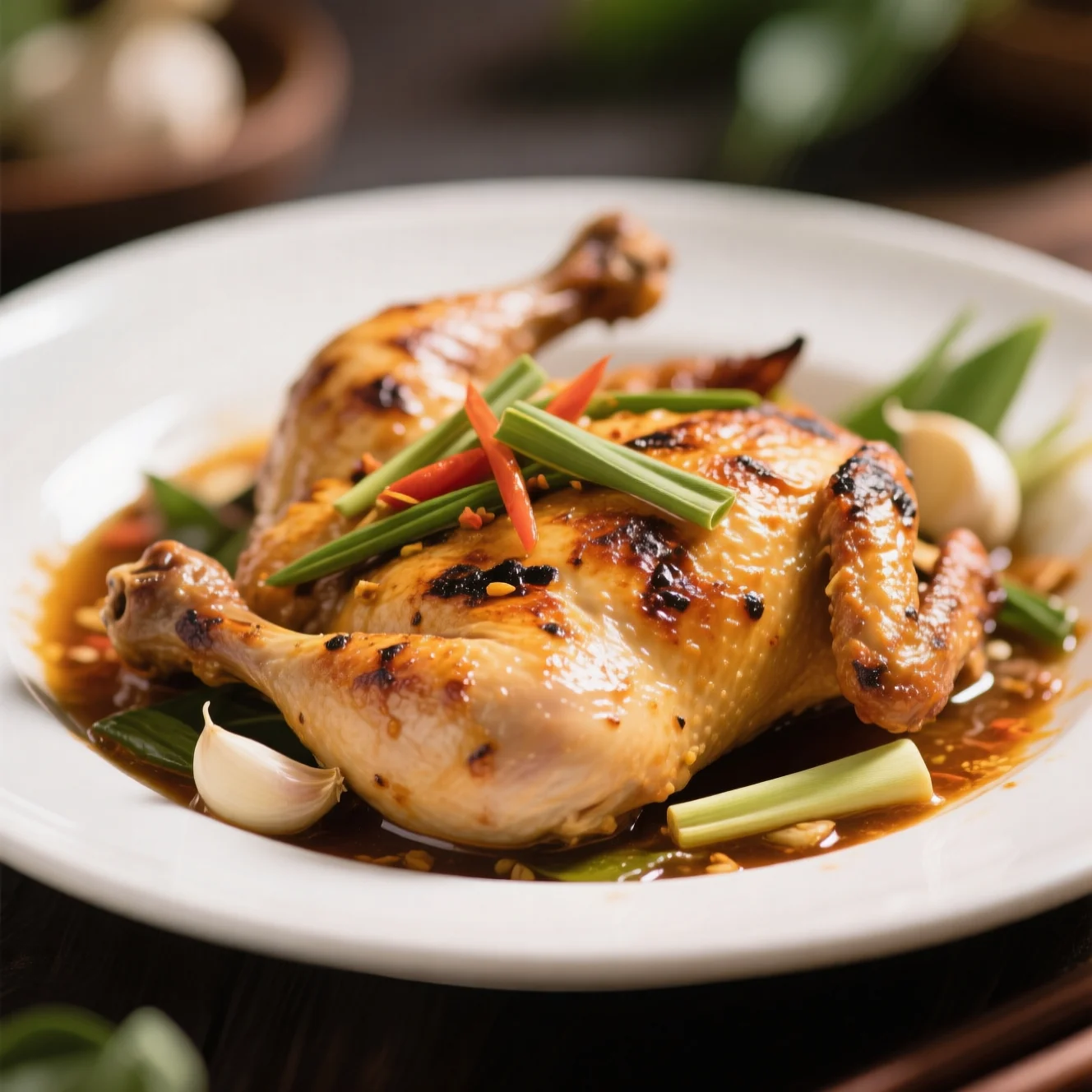 Poulet Grillé à la Thaïe