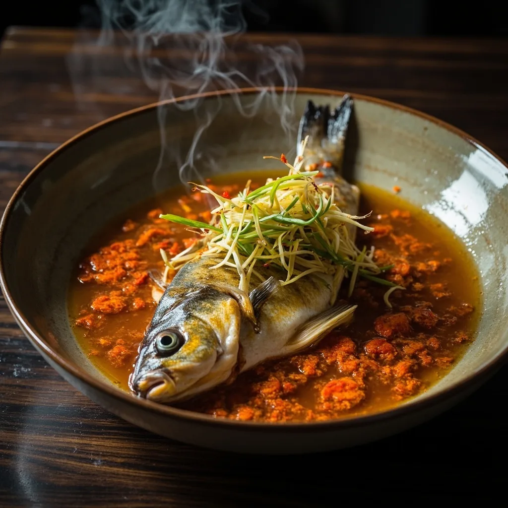 Pickled Vegetable Fish