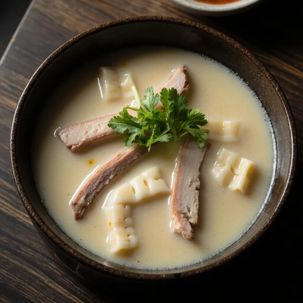 Braised Pork Rib and Lotus Root Soup