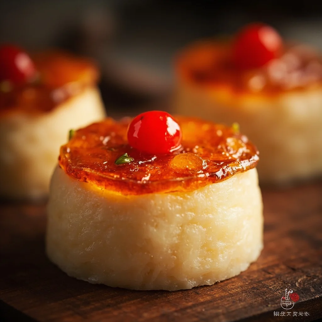 Gâteau à l'igname et à l'aubépine