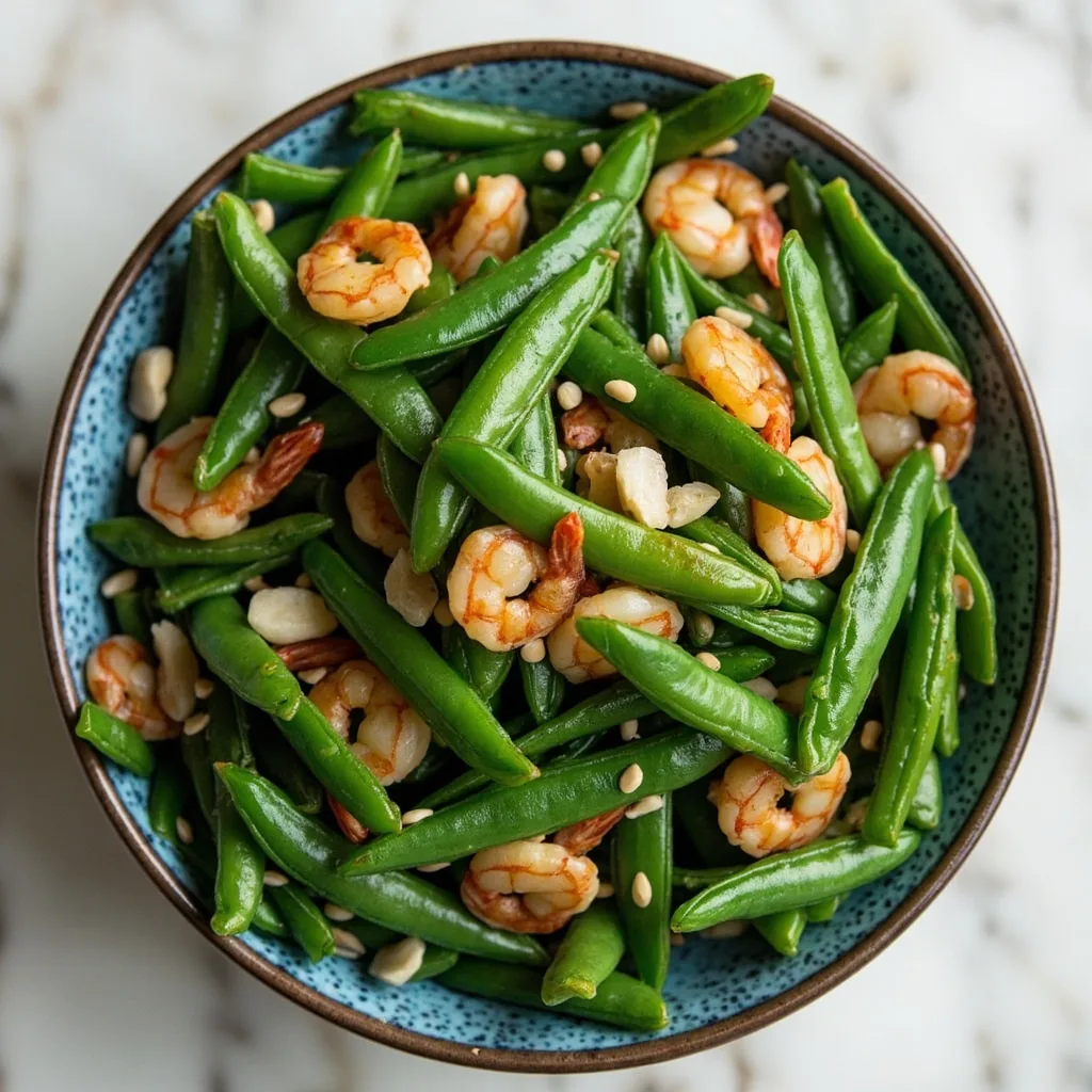 Crevettes séchées et niébé