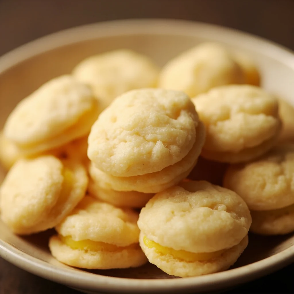 Biscuits au beurre vanillés légers