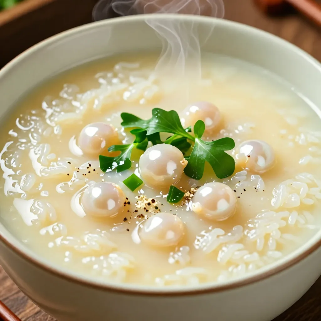 Congee de poisson Jade