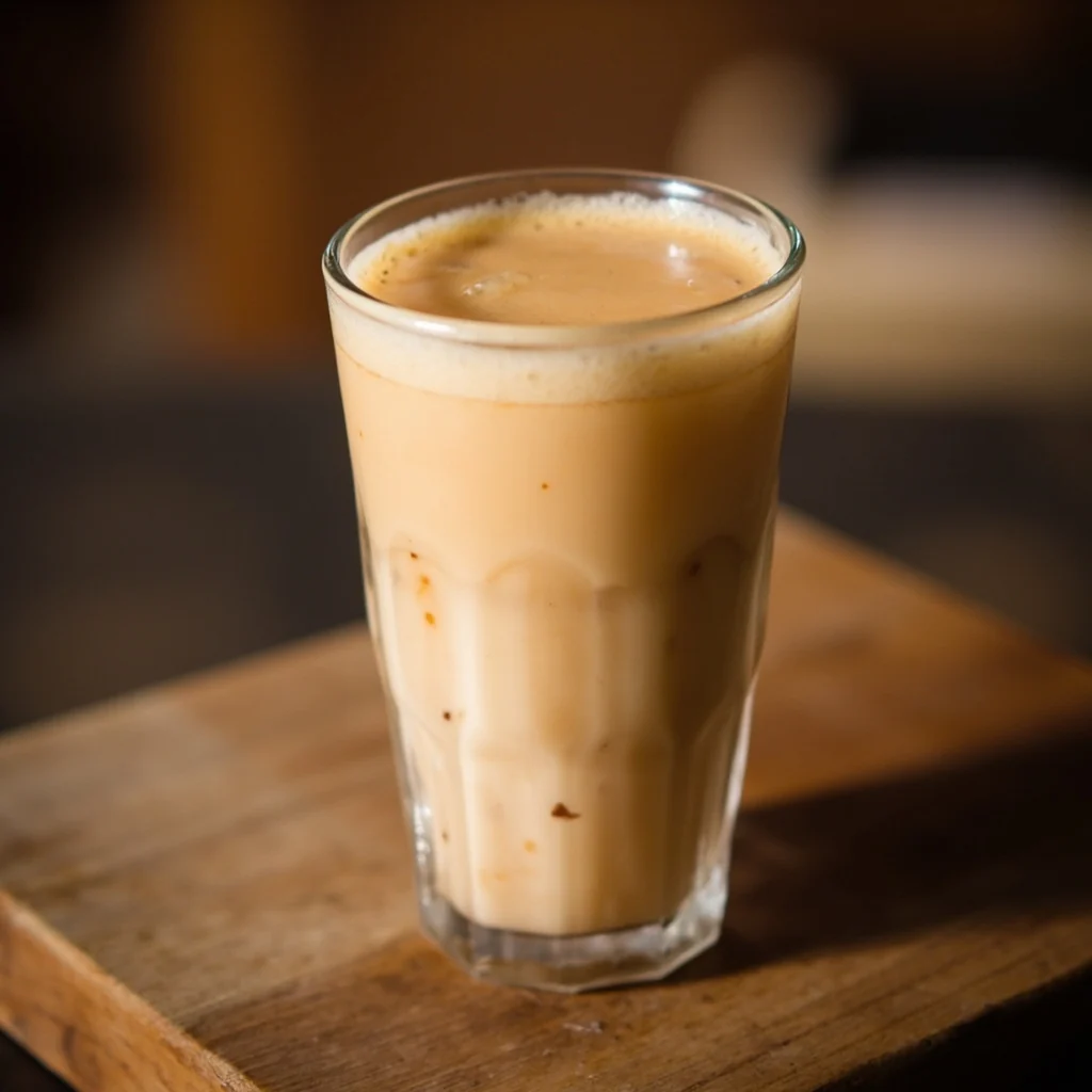 Thé au lait maison onctueux