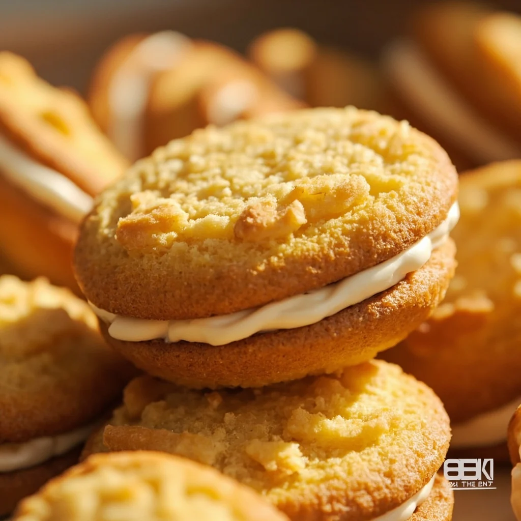 Biscuits sandwichs au sucre