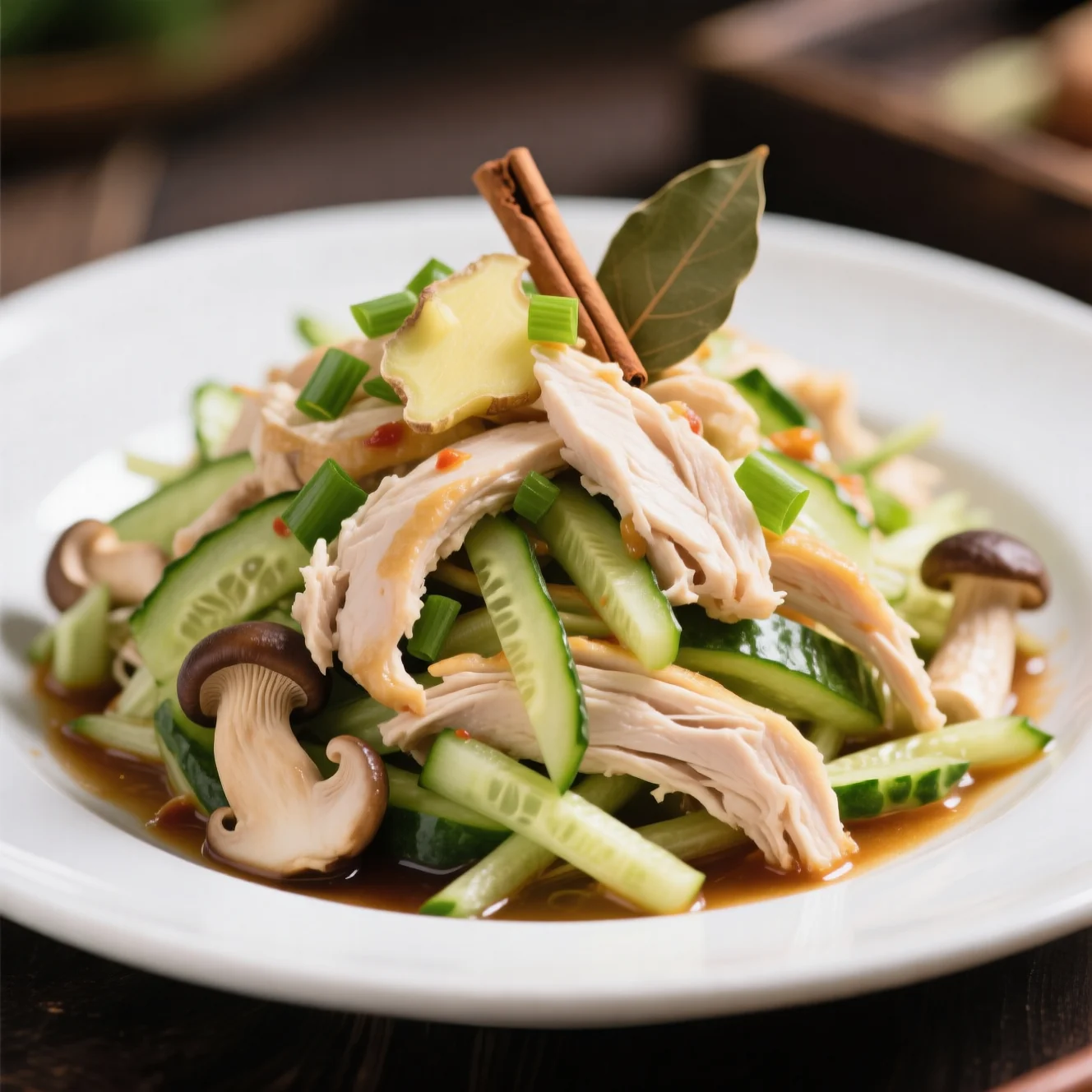 Salade froide aux trois filaments