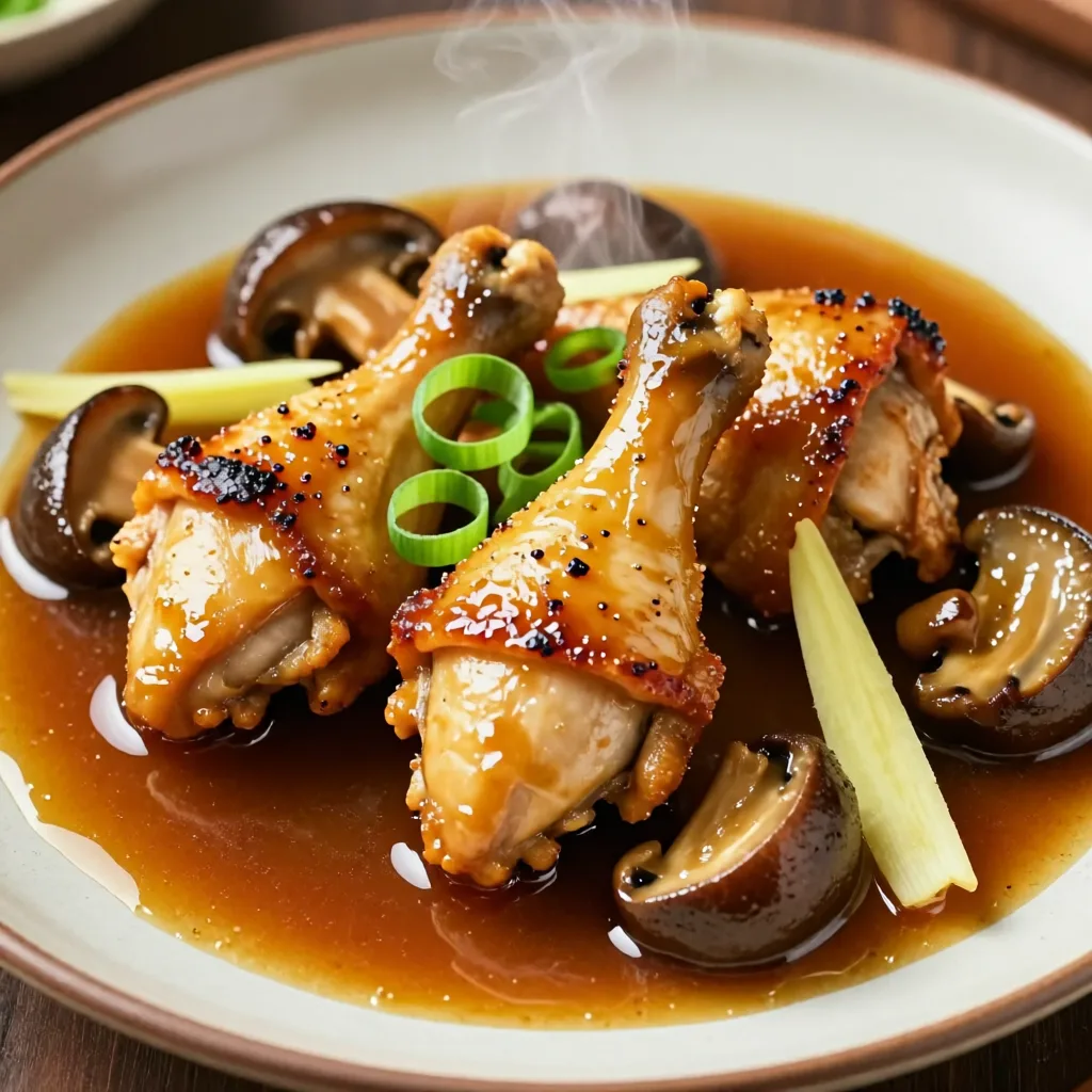 Amazing~ Mushroom Chicken Legs are really delicious, simple and quick