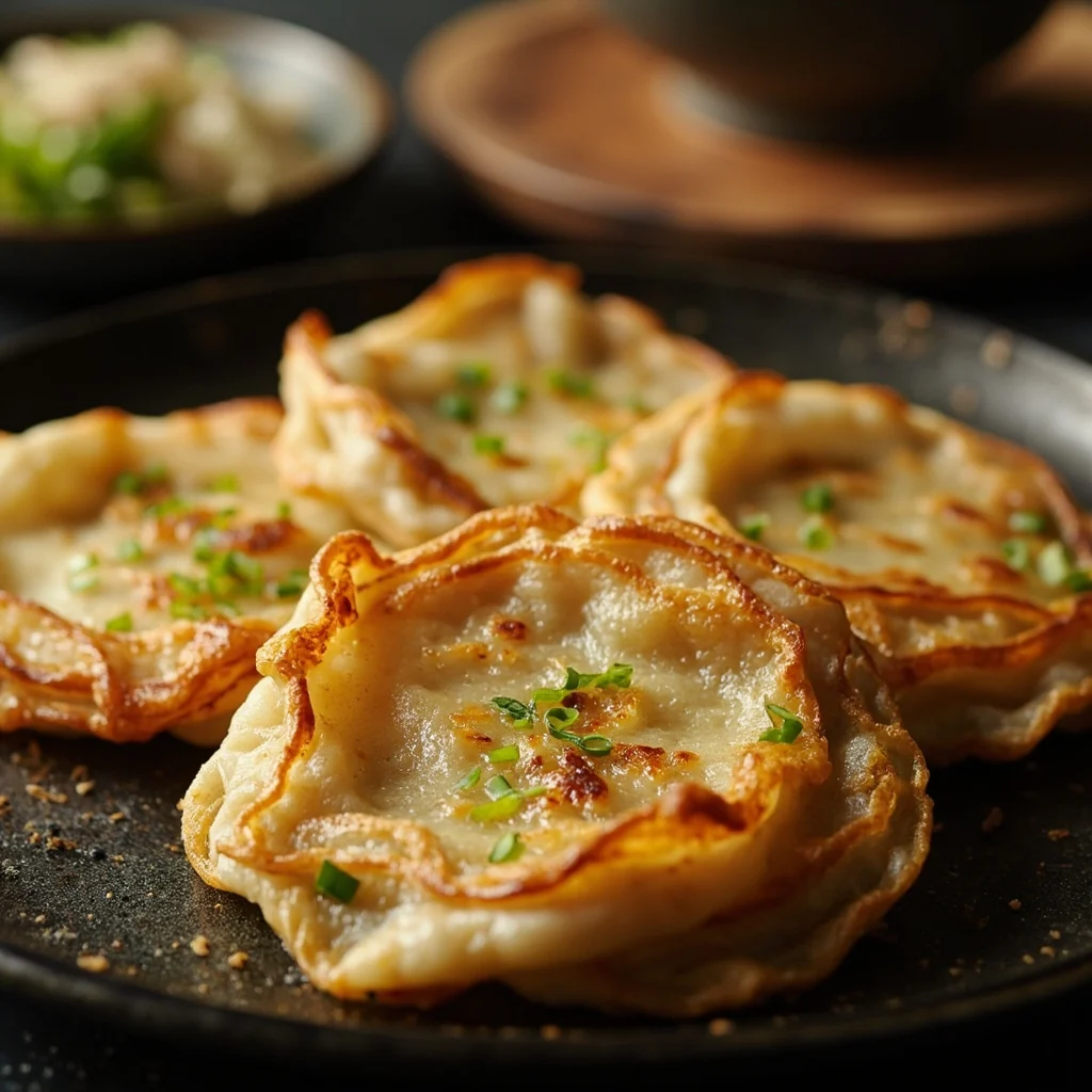 Crêpes aux Ciboules