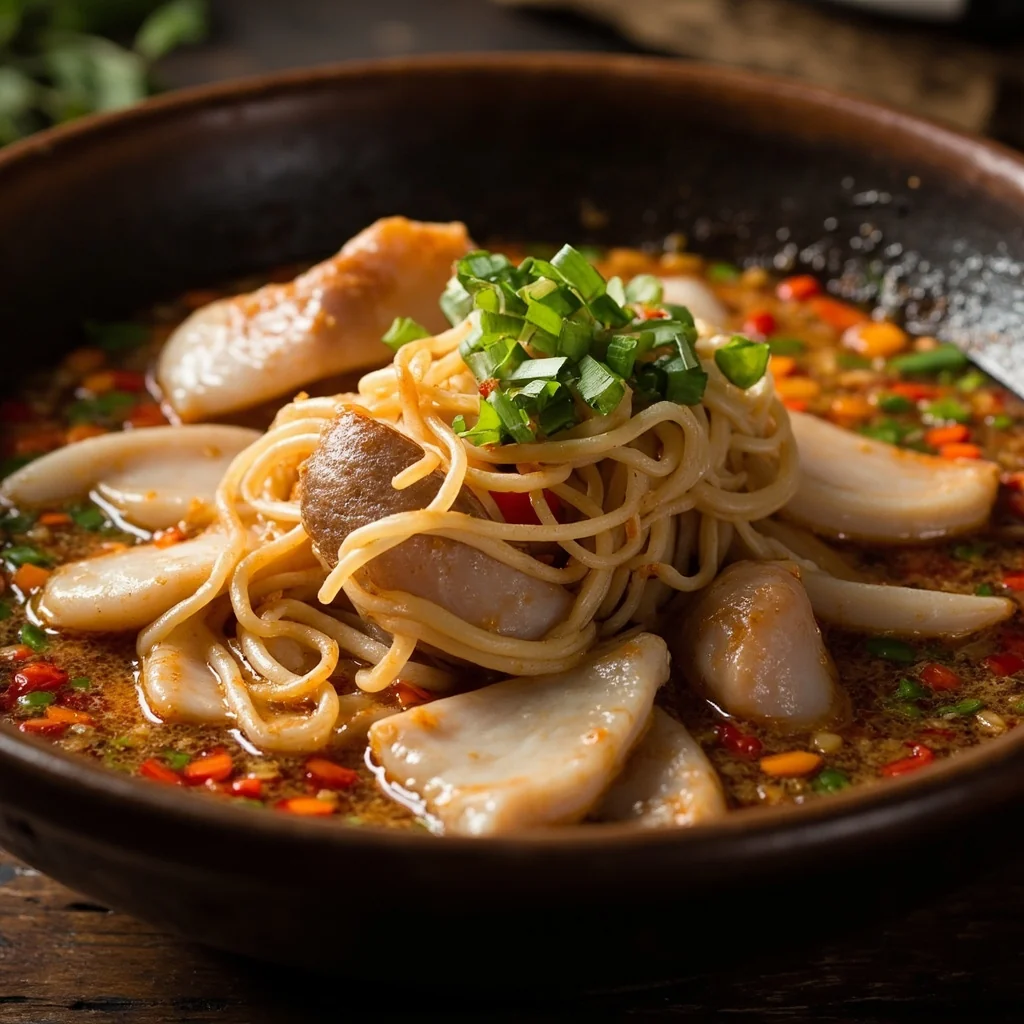 Tranches de Poisson au Poivre de Sichuan