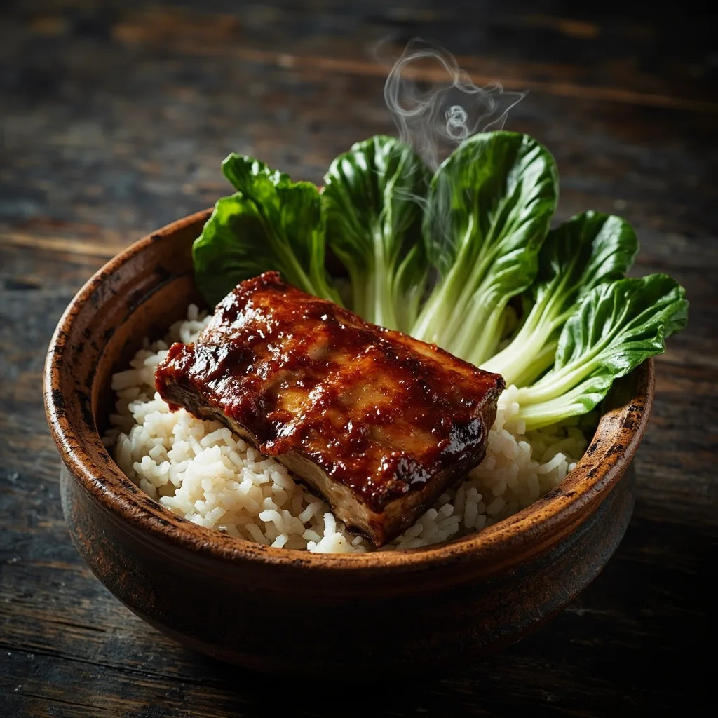 Pork Rib Claypot Rice