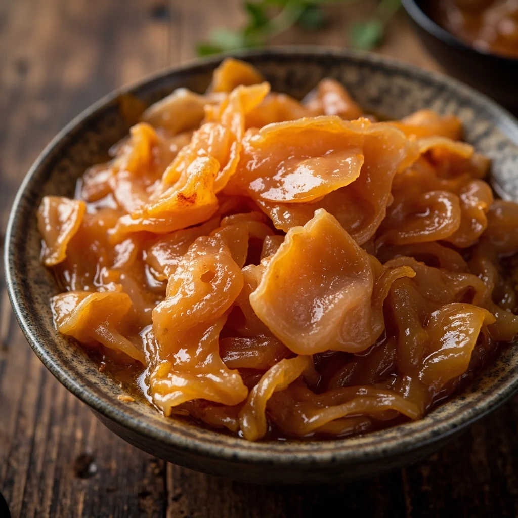 Gelée de peau de porc soyeuse