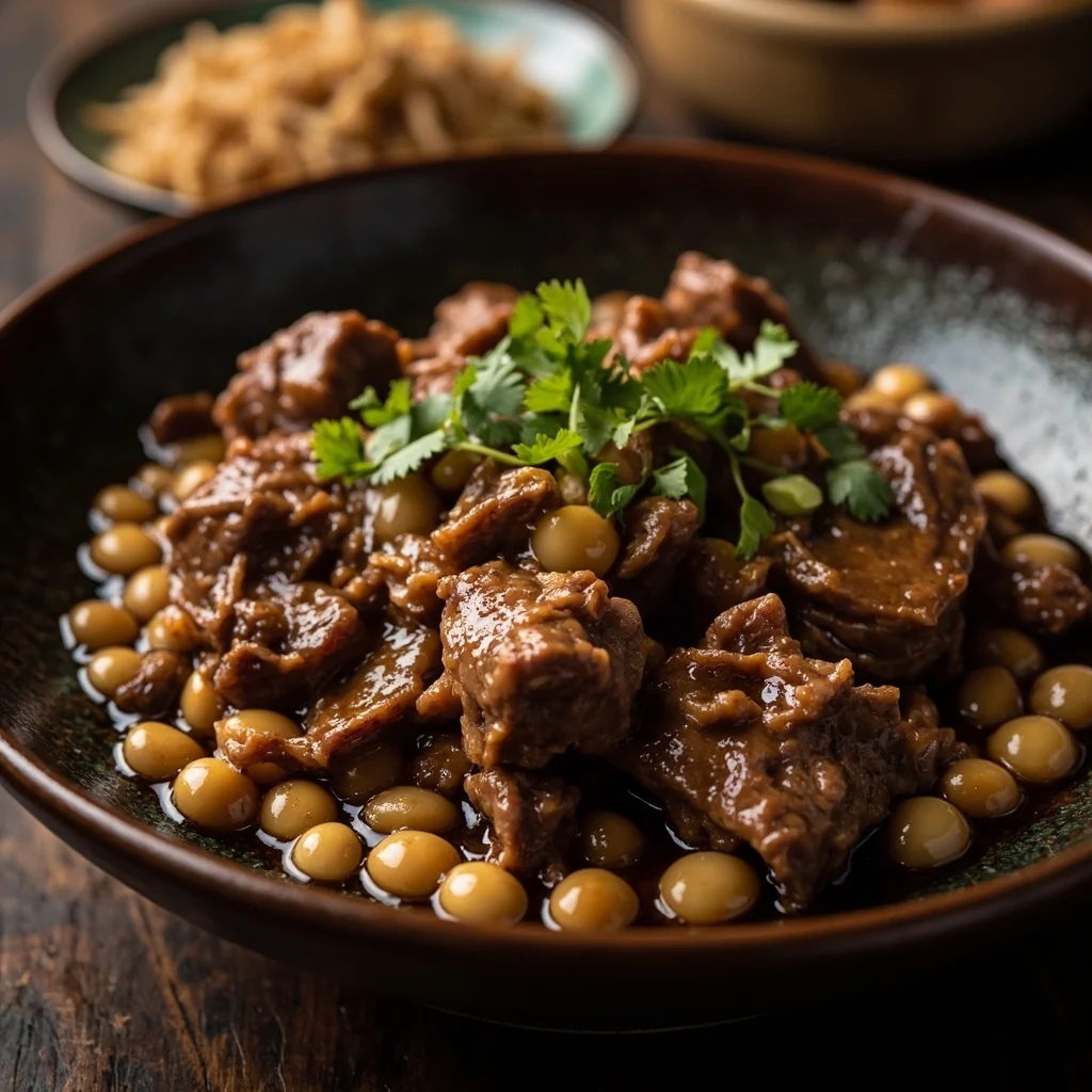 Bœuf braisé aux soja