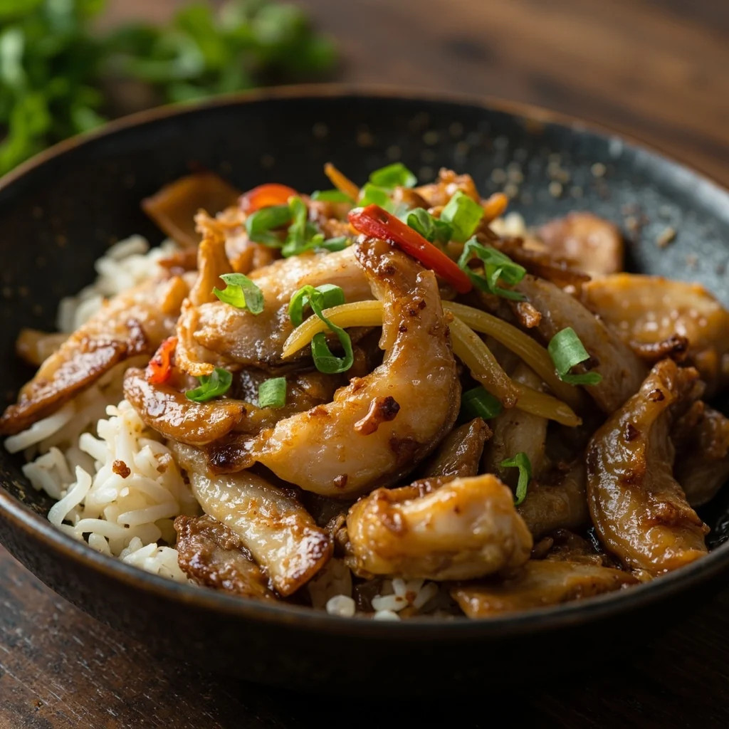 Poisson Argenté à l'Ail