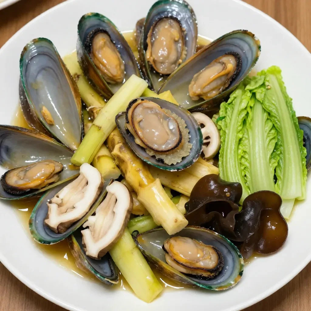 Stir-fried Mussels