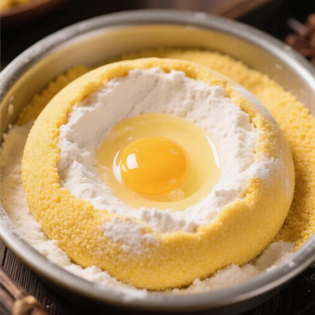 Luguo à la semoule de maïs