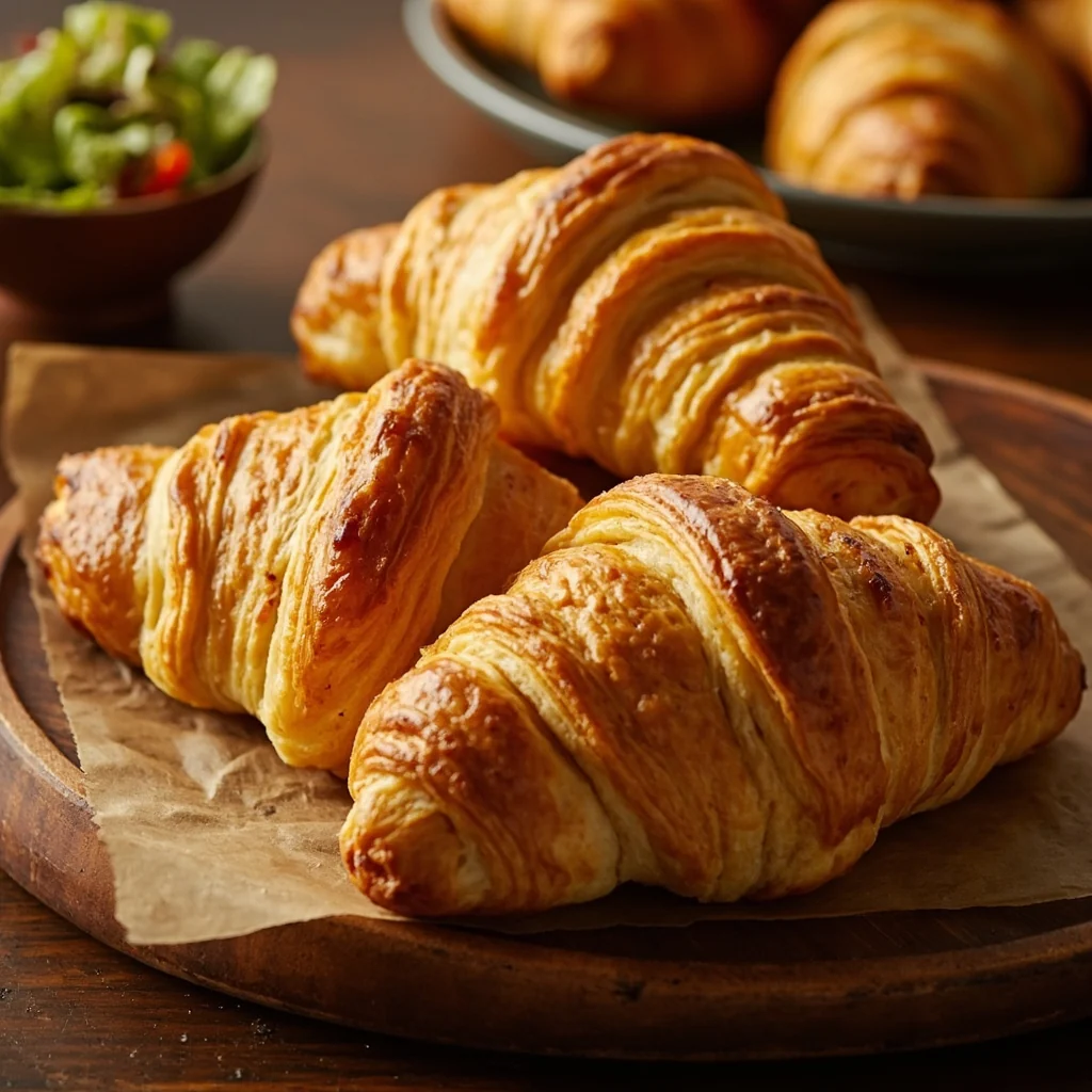 Croissants au beurre classiques