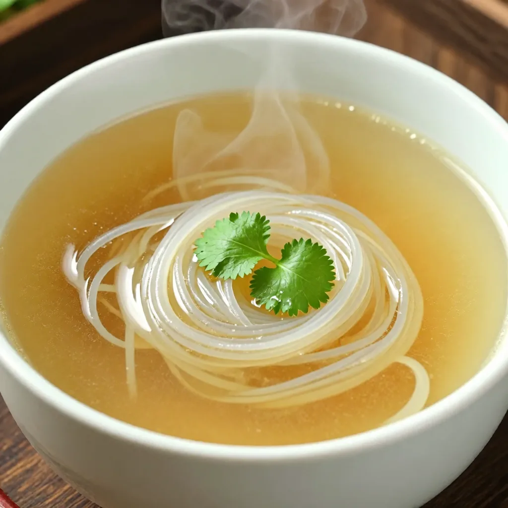 Kudzu-Stärke dicke Suppe