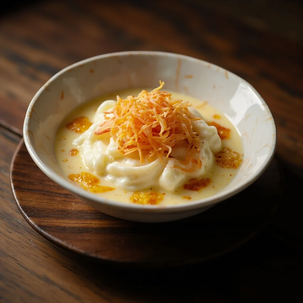 Œufs vapeur aux crevettes séchées