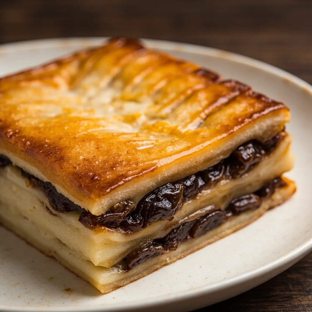 Côtelette de blé aux raisins