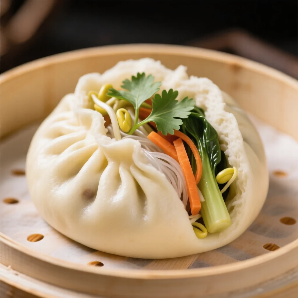 Buns cuits à la vapeur