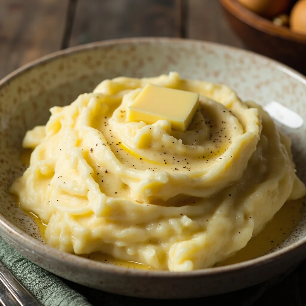 Purée de pommes de terre crémeuse