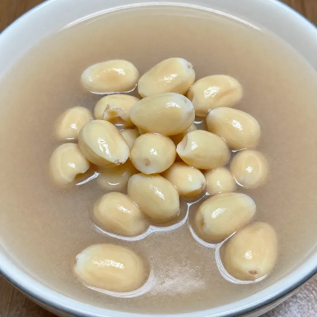 Soupe sucrée aux cacahuètes
