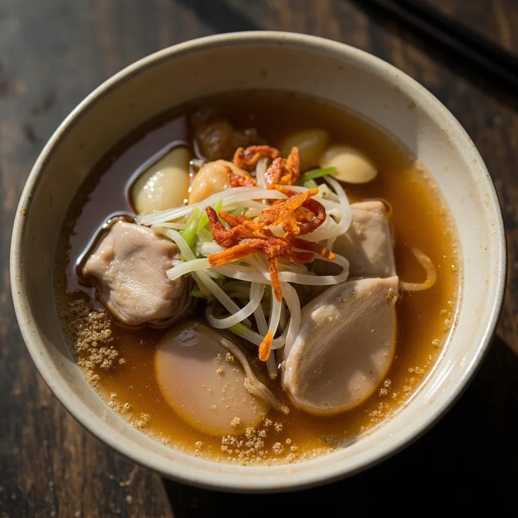 Lotus Seed and Pork Heart Soup